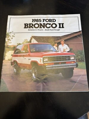 1985 Ford Bronco II продажи брошюра - Изображение 1 из 2