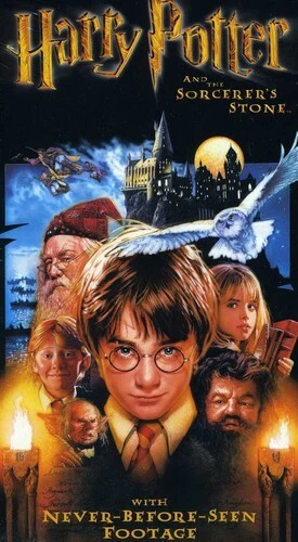 Harry Potter & the Sorcerer's Stone (VHS, 2001)