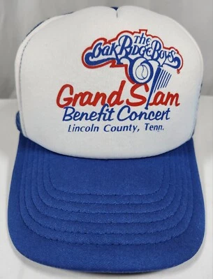 Gorra/gorra de camionero concierto Grand Slam de colección Reynolds The Oakridge Boys Foto 1 de 4