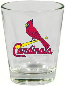 Vidrio de tiro coleccionable St. Louis Cardinals MLB 100102 2 OZ - Imagen 1 de 1