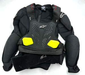 Alpinestars 6506620-155-L Bionic Pro V2 Protection Jacket Black/Yellow Large