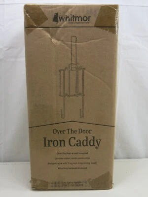 Whitmor Wire Over The Door Ironing Caddy - Iron and Ironing Board Storage Organi - Image 1 of 4