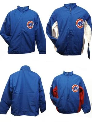 New Yankees Cubs Red Sox Mens S-M-L-XL-2XL-3XL Majestic 1-2 Piece Jacket Coat - Image 1 of 4