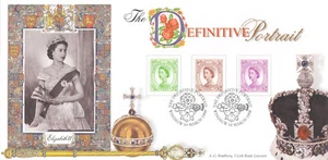 Retrato definitivo ex folleto panel Bradbury Windsor 1998 No. 389/500 (102897) - Imagen 1 de 2