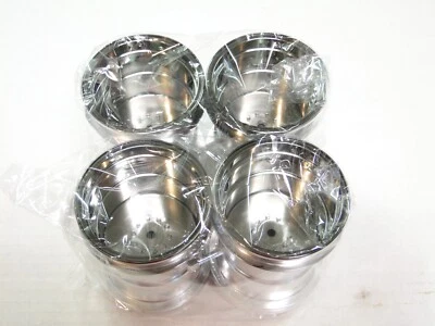 NEW TAMIYA SUPER CLODBUSTER CLOD BUSTER Wheels Set of 4 BLACK Chrome BULL TC19K - Image 1 of 2