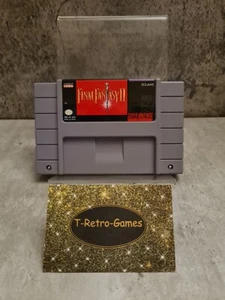 SNES Super Nintendo Final Fantasy II NTSC USA Modul - Picture 1 of 6