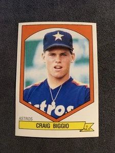 1989 Panini Stickers #79 Craig Biggio HOF Rookie Houston Astros - Picture 1 of 2