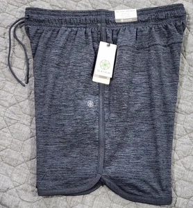 NWT Gaiam Men’s 7" Everyday Basic Short Athletic in Cool Grey Heather; Large - Picture 1 of 11