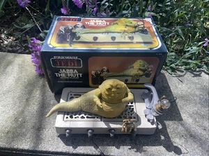 Kenner 1983 Return of the Jedi Star Wars Jabba the Hutt Action Playset Great Box - Picture 1 of 24