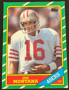 435)  1986 TOPPS #156 JOE MONTANA EX CENTERED 49 ERS HOF - FREE SHIP READ! - Picture 1 of 2