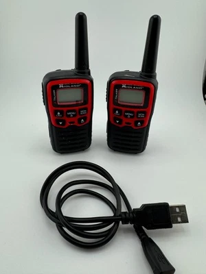 Midland X-talker T31A Black Red 22 Channel Two-Way 2 Walkie Talkie - Image 1 of 3