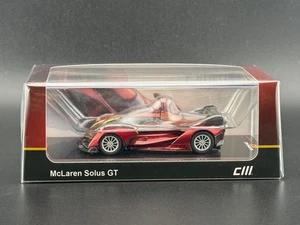 CM Model McLaren Solus GT Metallico Vino Rosso 1/64 - Foto 1 di 1