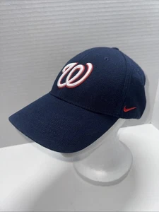 Vintage Washington Nationals Nike Mütze Kappe Einheitsgröße Riemen hinten MLB - Bild 1 von 15