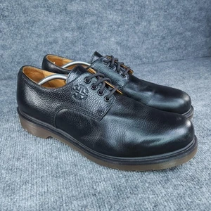Zapatos Dr. Martens Para Hombre Talla 13 Negros Berto Oxford Derby Con Cordones Suela Cojín de Aire - Imagen 1 de 16