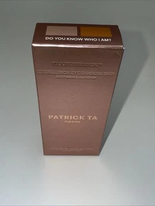 Patrick Ta Major Dimension Eye Illusion “ Did You Know Who I Am- Eyeshadow Duo - Picture 1 of 4