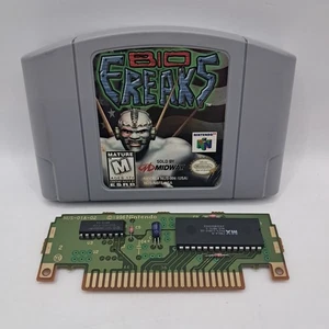 Cartucho Auténtico Bio Freaks (Nintendo 64, 1998) N64 PROBADO Muy Bueno - Imagen 1 de 14