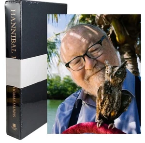 sealed HANNIBAL RISING Thomas Harris Signed Limited Edition 75 Delacorte Press - Imagen 1 de 5