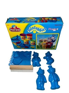 VTG 1998 Teletubbies Play-Doh Playset 5 Molds (22245) No Playdo W/ Original Box! - Picture 1 of 11