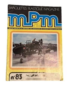 Maquettes Plastique Magazine MPM 1978 Plastic Models no83 Paris France Vintage - Picture 1 of 3