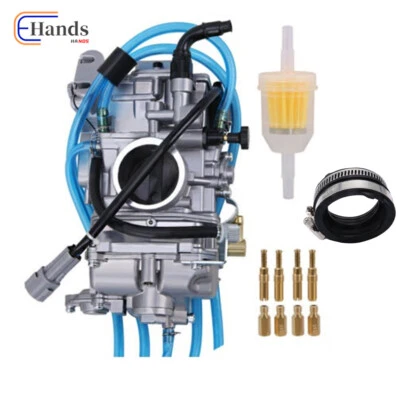 Carburador y colector de admisión apto para Yamaha YZ426F 2000-2002 Kawasaki KLX450R Foto 1 de 4