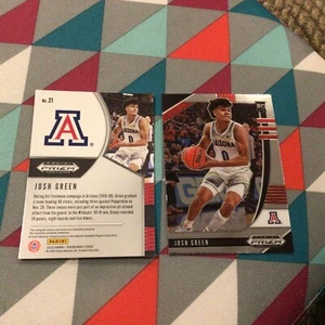 Josh Green #21 Arizona mavericks (Base RC) 2020-21 Panini Prizm Draft Picks - Picture 1 of 1