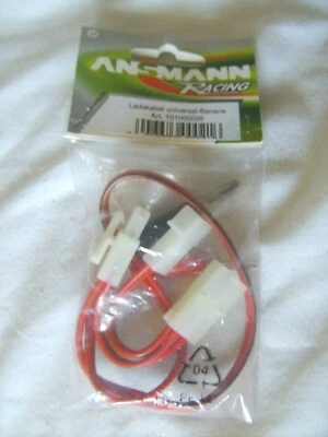Ansmann Racing conexión banana universal entre cargador y batería nuevo Foto 1 de 2