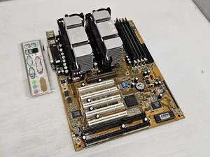 Gigabyte GA-6BXD, Dual Slot 1 + 2 x Pentium III 500MHz + SDRAM 1GB - WORKING - Picture 1 of 10