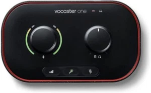 Focusrite Vocaster One Podcast Audio Interface For Solo Content Creators NEW BOX - Picture 1 of 3
