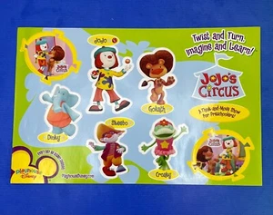 Playhouse Disney JOJO's Circus Character Stickers Skeebo Goliath - Millennials - Picture 1 of 5