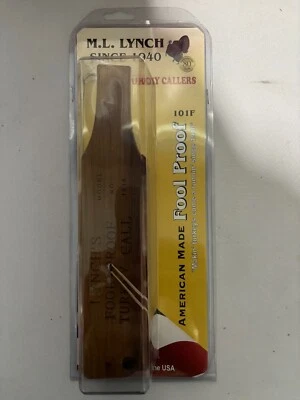 Turkey Caller - Lynch Fool Proof Turkey Box Call - Hecho en Estados Unidos Fool Proof Foto 1 de 4