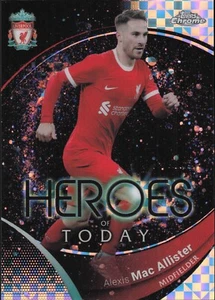 TOPPS LIVERPOOL CROMO 23-24 ALEXIS MAC ALLISTER HÉROES DE HOY XFRACTOR - Imagen 1 de 2