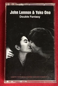 JOHN LENNON & YOKO ONO DOUBLE FANTASY CASSETTE REISSUE 1989 EX - Bild 1 von 6