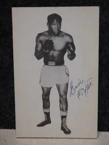 Postal original vintage 1974 autógrafo boxeador emile griffith boxeo tcma - Imagen 1 de 3