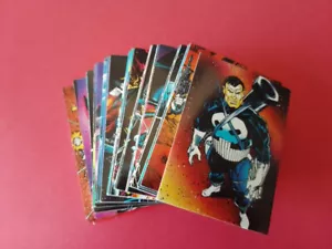 Marvel The Punisher War Journal set complet année 1992 comic images 90 cartes - Imagen 1 de 12
