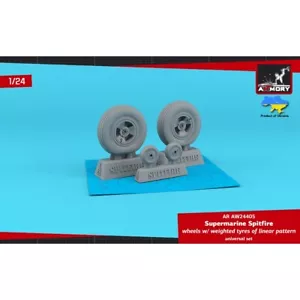 Armory Models AR AW24405 für Plastik Modellbausatz 1:24 Supermarine Spitfire Wheels - Bild 1 von 6
