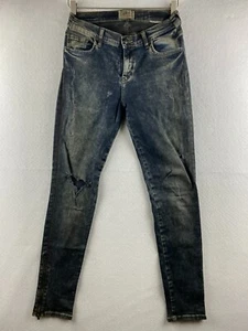 LTB Jeans Damen 30 Zip Super Slim Doris Denim Ankle Acid Wash Blau Hose - Bild 1 von 12