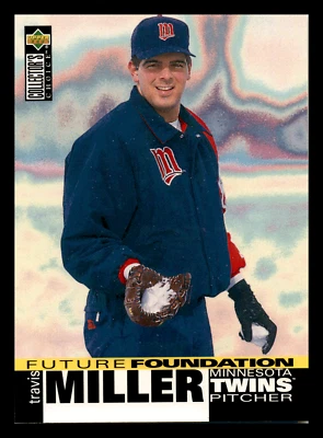 1995 Collector's Choice Travis Miller Future Foundation #44 Centered Mint - Image 1 of 2