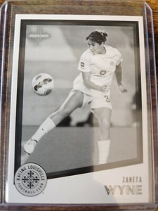 2023 Parkside NWSL Zaneta Wyne Black & White Parallel #111 Racing Louisville