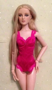 Ready2Wear Fuchsia Lace Teddy Lingerie Outfit Fits Antoinette MSD - Picture 1 of 2