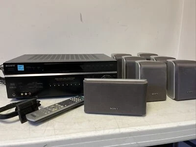 Sony Model STR-DE697 - 7.1 Dolby Pro Logic Receiver Home Theater W/ Speakers - Image 1 of 4