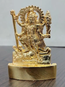 Kali Idol Kaali Statue Murti Symbol Of Fearful Goddess 6.5 Cm Height - Picture 1 of 1