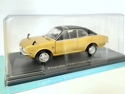 Honda 1300 Coupe 9 (1970) 1/24 fundido - Hachette coleção de carros japoneses #43 - Imagem 1 de 4