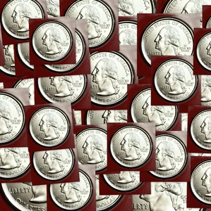 2007 D Utah Quarter ~ Satin Mint Strike from Mint Set ~ One Roll (40 Each) - Picture 1 of 2