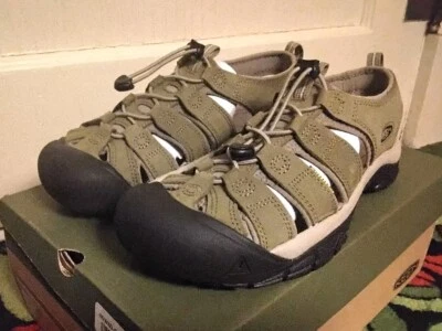 Keen Newport Cuero Para Hombres 11.5 RARO MARTINI OLIVA ATIGRADO NUEVO EN CAJA RARO Foto 1 de 4