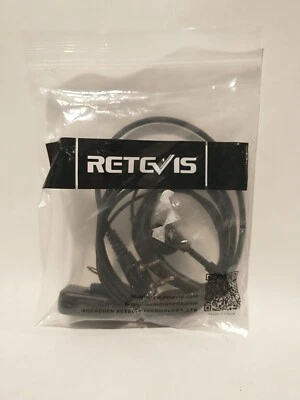 G-Hook Earpiece w/ Soft Ear Tip for Kenwood Baofeng Retevis Radios H-777 TK-340 - Image 1 of 4