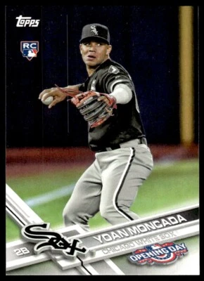 2017 Topps Opening Day Yoan Moncada Rookie Chicago White Sox #74 R93 - Image 1 of 2