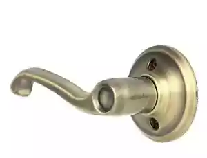 Schlage Flair Antique Brass Right Handed Dummy Door Handle F170 FLA 609 RH - Picture 1 of 3