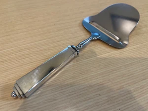Georg Jensen Pyramid Sterling Silver Cheese Plane 8" Stainless Blade No Monogram - Picture 1 of 6