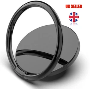 Phone/Tablet Holder Thin Finger Ring Thin Metal - Picture 1 of 11