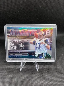 2021 Spectra Football Kurt Warner Retrospect /75 #RS-KW Rams - Picture 1 of 2